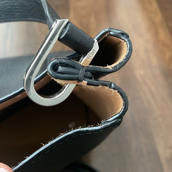 MCM Medium Sarah Hobo Bag in Black - Picture 8 of 10